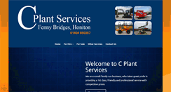 Desktop Screenshot of cplantservices.com